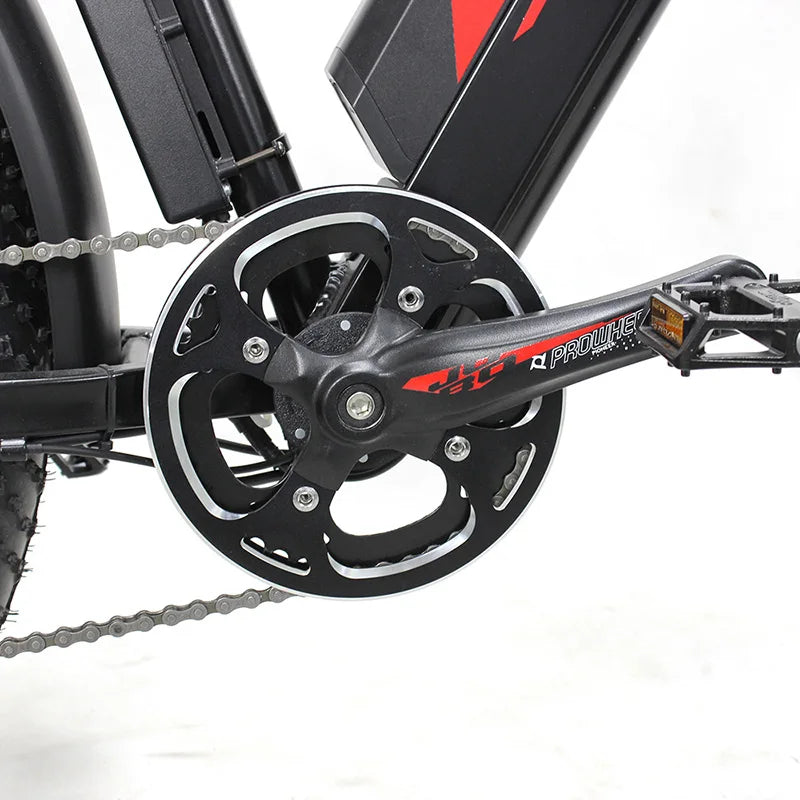 26-Inch Fat Tire Electric Bike – 48V Bafang Motor