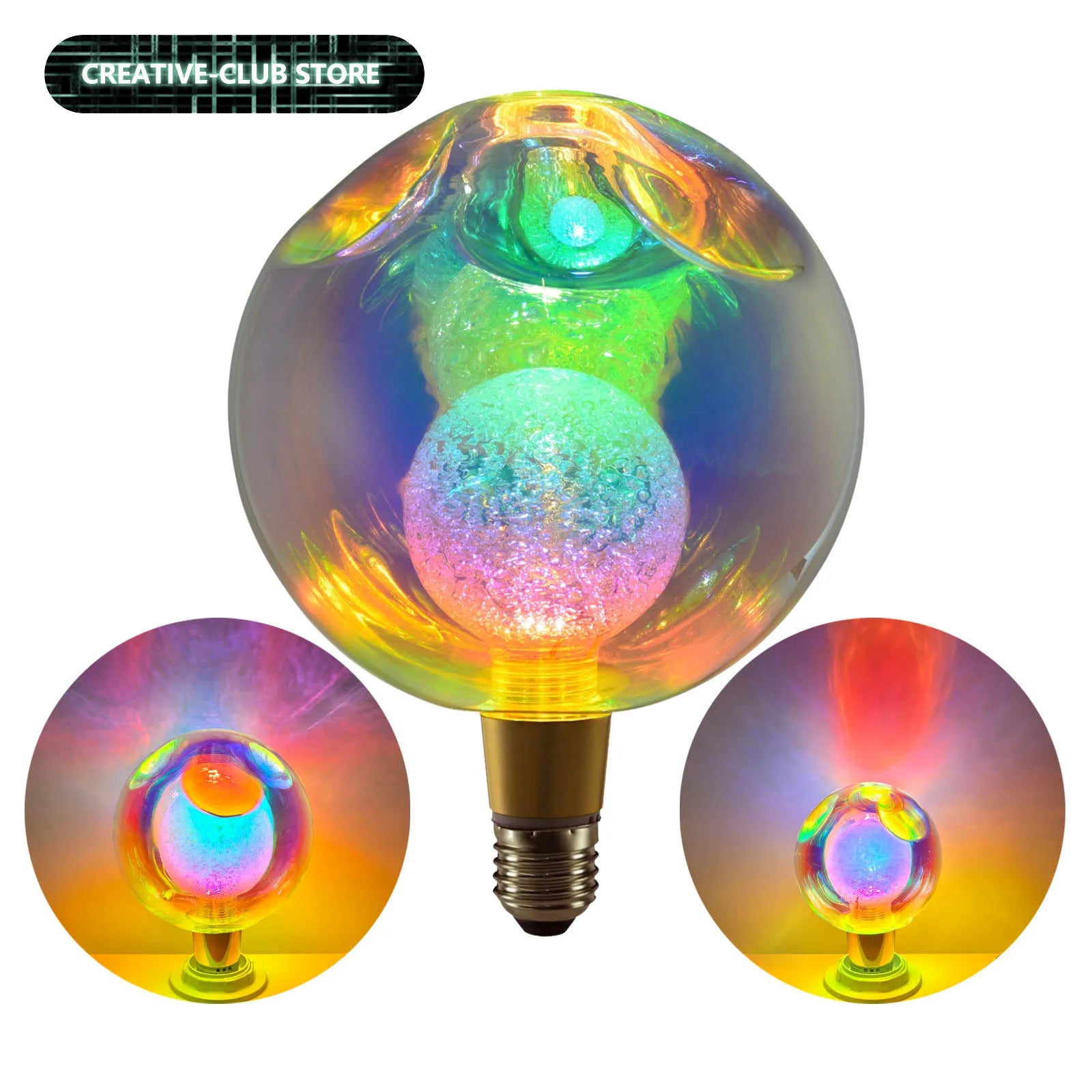 E27 LED Globe Bulb – Vintage Decorative Lighting